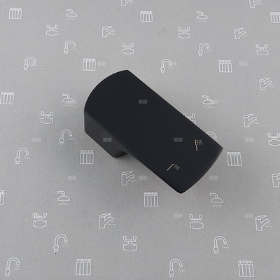 Uchwyt przełącznika natrysku do baterii 4-otworowej wannowej MOKAIT BLACK