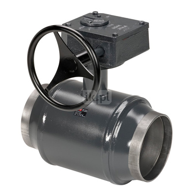 Zawór kulowy JIP DN 600 WW PN 25 z przekł.