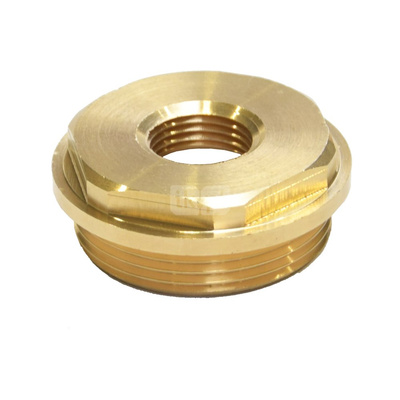 Mosiężny korek redukcyjny z uszczelką DN 40/ DN 15, GW 1 1 ½”/GW ½”