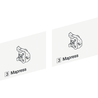 Naklejka identyfikacyjna - szczęka zaciskowa Mapress (3) zest.-2