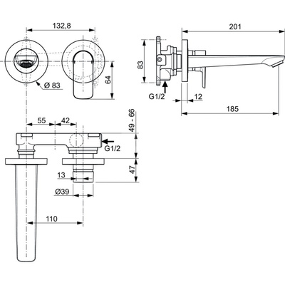 CONNECT AIR BATERIA UMYWALKOWA WYL/185 MAGN GREY