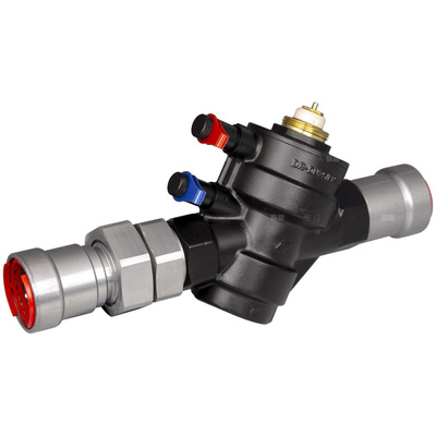 Zawór równoważący dynamiczny ze śrubunkiem HF DN25 PowerPress - 1"