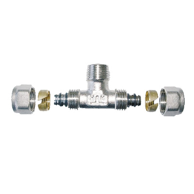 Trójnik z gwintem zewnętrznym Invena PROV