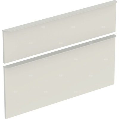 Zestaw frontów szuflad do szafki pod umywalkę GEBERIT, kol. sand wysoki połysk szer.900 mm