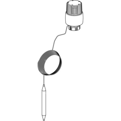 Głowica termostatu, do regulatora temperatury Geberit