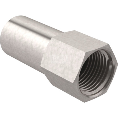 Przedłużka GEBERIT Mapress Edelstahl redukcja, stal nierdzewna, 1/2'' x 108 mm (GW x końcówka wciskowa)
