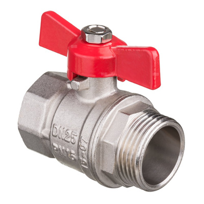 Zawór kulowy z pokrętłem motylkowym z GW/GZ