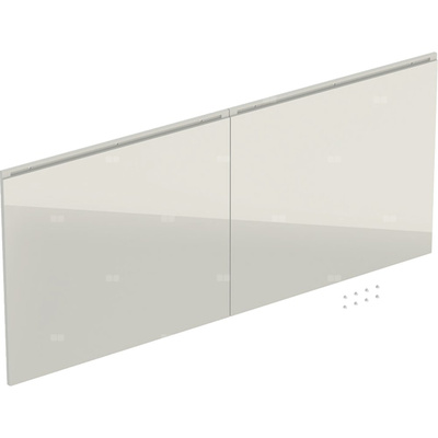 Zestaw frontów szuflad do dolnej szafki pod umywalkę GEBERIT Acanto, kol. sand matowy