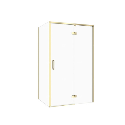 SET C284 KABINA LARGA ZAWIAS PRAWA ZŁOTA MAT 120X90X195 SZK TRANS WIR