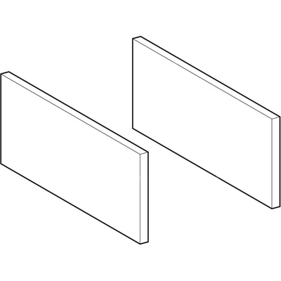 Zestaw zaślepek Geberit do szuflady (2 szt.): Lava