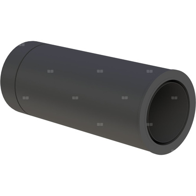 Rura 500mm fi 180mm do skracania z adapteremdo systemu FERRO lakierowana na czarno do systemu FERRO lakierowana na czarno (RAL9011)