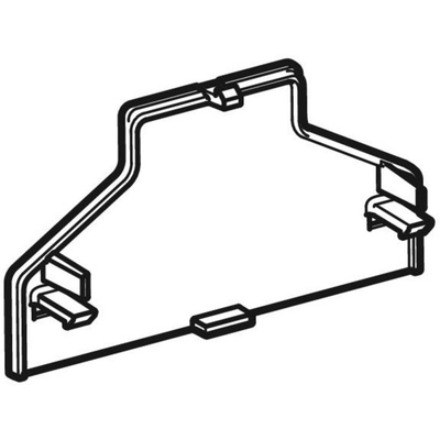 Pokrywa przyłącza elektrycznego, do Geberit AquaClean 5000plus / 5000: Manhattan