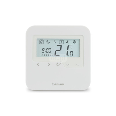 Regulator temperatury SALUS HTRP23, montaż natynkowy