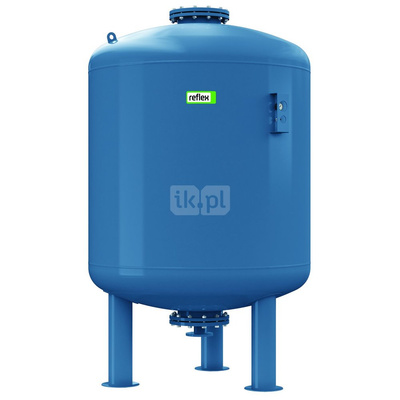 Naczynie wzbiorcze REFLEX DE 3000, pojemność 3000 l, 10 bar / 70'C, kolor niebieski, do instalacji  C.W.U.