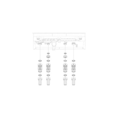 ZESTAW PRZYŁĄCZENIOWY NATYNKOWY I PODTYNKOWY FGB