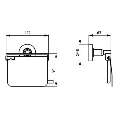 IOM UCHWYT NA PAPIER