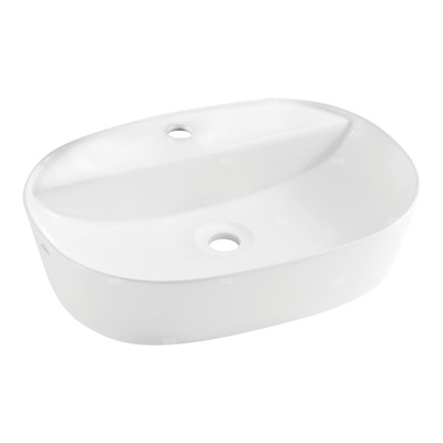 Umywalka nablatowa CORSO biały