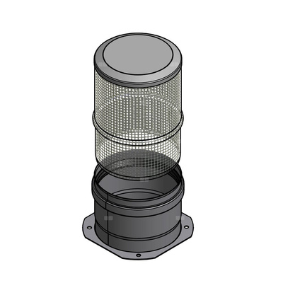 Kratka + Adapter 160 wlot powietrza 160 dla Victrix Pro V2 180