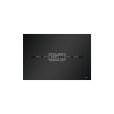 Mechanizm spłukujący elektroniczny do WC TECE solid, czarny mat 12 V