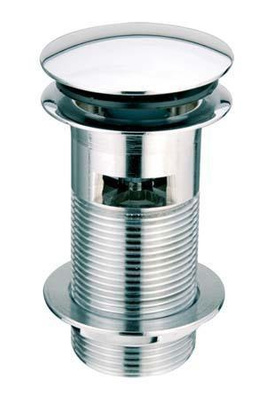 KOREK KLIK-KLAK 11/4X60MM Z PRZELEW CHROM OKRAGLY