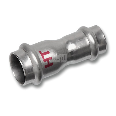 Mufa SANHA NiroSan Press Industry redukcja, stal nierdzewna, 22 mm x 18 mm (zw x zw)