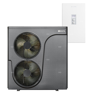 Pompa ciepła powietrzna powietrze-woda monoblok KOSPEL HPM2.Z-16/23 17.1 kW 400 V + Stacja hydrauliczna HPMI2-16/23