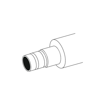Rura PE-Xc/AL/PE-RT II TECE flex 20 mm x 3.45 mm kolor biały izolacja: PE 6 mm, izolacja kolor czerwony - kręgi 75 m wielowarstwowa gładka