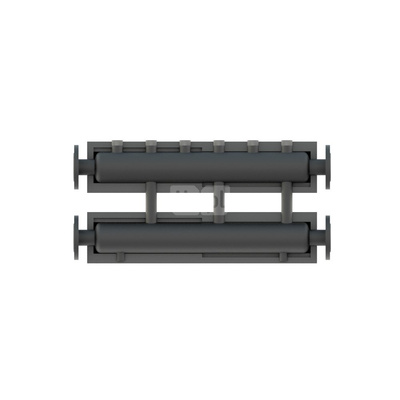 Rozdzielacz C 2 100 3 F – DN 50 trzyobwodowy z izolacją