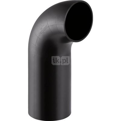 Kolano 90' GEBERIT HDPE, PE / polietylen, 63 mm, DN 60 x 63 mm x DN 60 (króciec)
