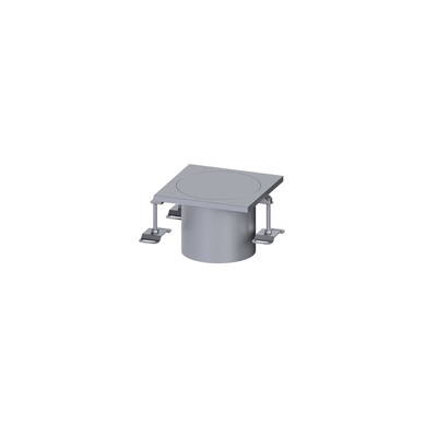 Nasada Ferrofix 185, higieniczna, z cieczo-/gazoszczelna pokrywą 250x250, L15