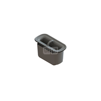 Syfon pasujący do odpływu Linearis Compact/Comfort, wys. zamkn. wodnego 50mm