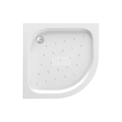 Brodzik funkia półokrągły, 5 cm głębokości, kompakt, 80 cm