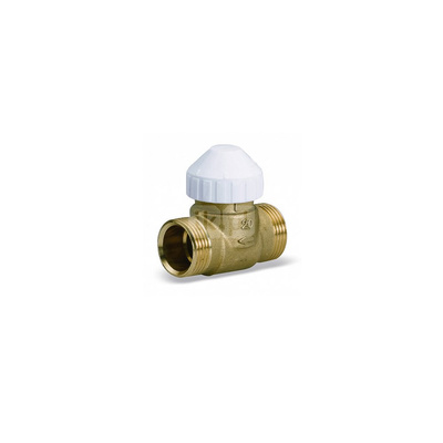 Zawór 2-drogowy Dn 15 kvs=0,63 płaskouszczlniany VALVOLA FANCOIL 2V 1/2" KV0,63 PN16