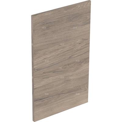 Drzwi do szafki pod umywalkę GEBERIT, kol. orzech włoski hickory melamina, struktura drewna szer.360 mm
