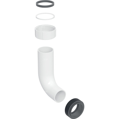 Kolano spłukujące z uszczelkami, do Geberit AquaClean 8000plus