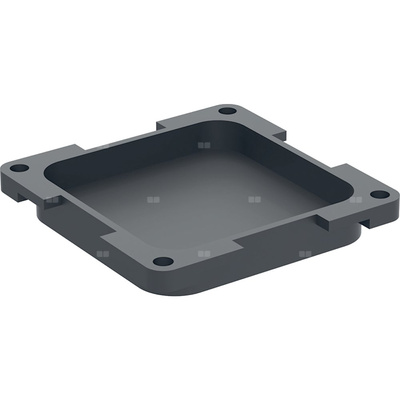 Zaślepka do gniazdka elektrycznego, do szafki z lustrem Geberit ONE (od roku produkcji 2021): Czarny mat