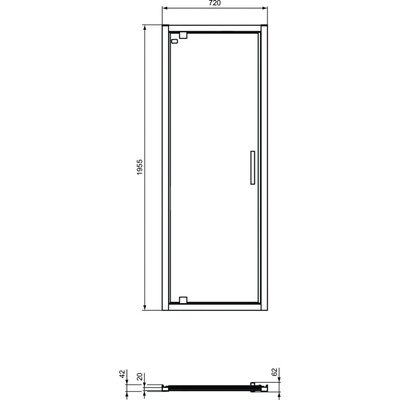 CONNECT 2 DRZWI PV 75 TSP SIL.BR