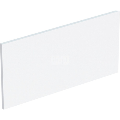 Osłona dekoracyjna Geberit Bambini boczna, do umywalki dla dzieci, wyższa umywalka: Biały-alpin / Matowy