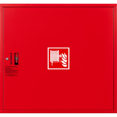 Hydrant DN 25 FIT zawieszany, wąż 20 m, zamek patent, RAL 3000