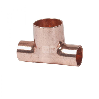 Trójnik IBP MG5130 R miedź 18 mm x 22 mm x 18 mm (lut wewnętrzny)