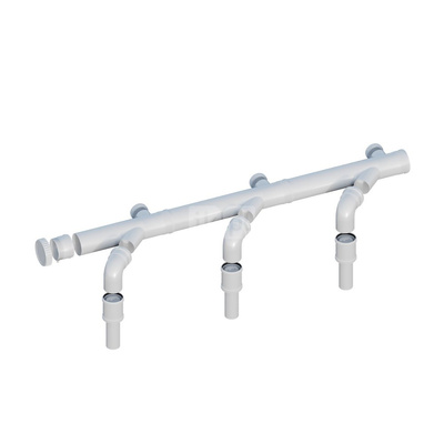 System kaskadowy PP - pakiet na 3 kotły DN110/80mm