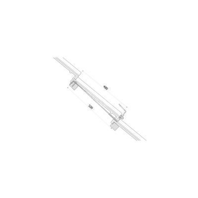 Uchwyt KS2600-1B-H500.U103
