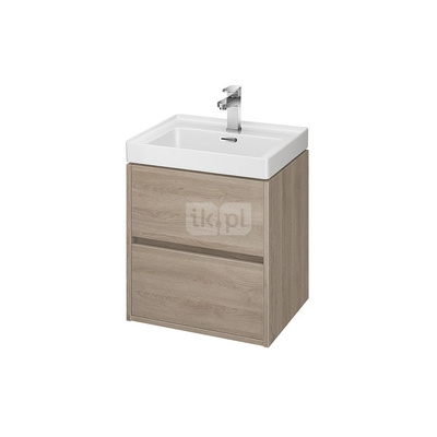 SET B113 CREA 50 DĄB ZMONT (SZAFKA + UMYWALKA) WIR