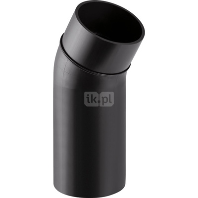 Kolano 30' GEBERIT HDPE, PE / polietylen, 110 mm, DN 100 x 110 mm x DN 100 (króciec)