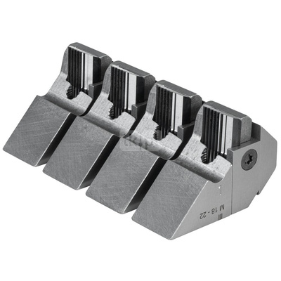 Noże grzebieniowe +Mocowanie M 18-22, Zestaw