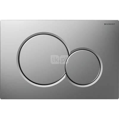 Przycisk uruchamiający Geberit Sigma01, przedni, chrom mat, easy-to-clean, okrągły