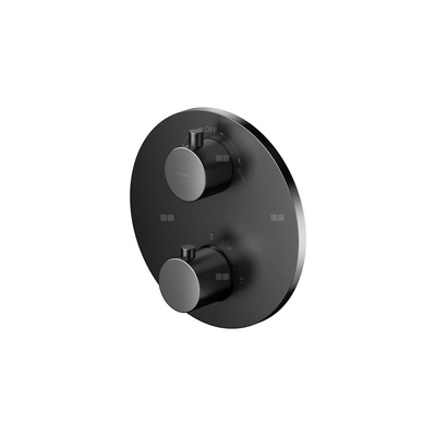 BATERIA WAN-NATR TERMOST. PODTYNKOWA ZEN Z BOKSEM CZARNY GUN METAL