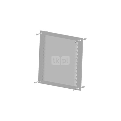 Kratka dla przewodu spalinowego DN80 do zabudowy spalinowych systemów w szachcie