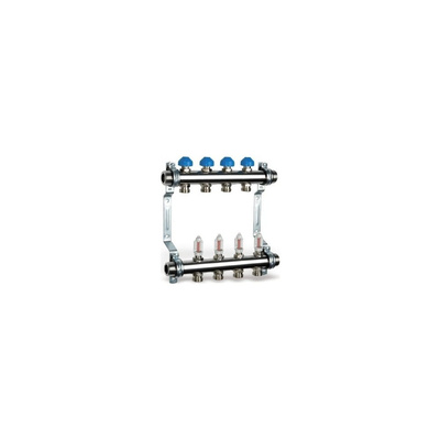 Rozdzielacz, stal, zasilanie dół 0-4l/min, powrót góra M 30x1,7 HKV2013A-VA-50MM 4 INOX NO ENDSET