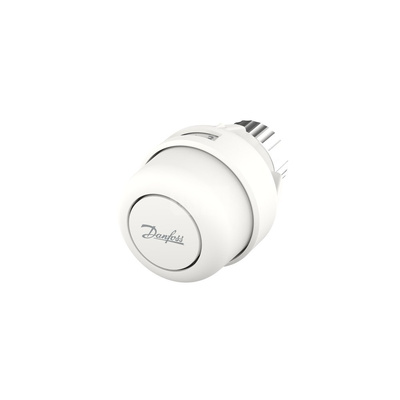 Danfoss Redia™ cieczowa głowica do zaworów M30x1.5. Minimalna nastawa temperatury 16 C.
